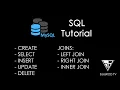 TAGALOG SQL Tutorial - CREATE SELECT INSERT UPDATE DELETE and JOINS