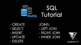 TAGALOG SQL Tutorial - CREATE SELECT INSERT UPDATE DELETE and JOINS