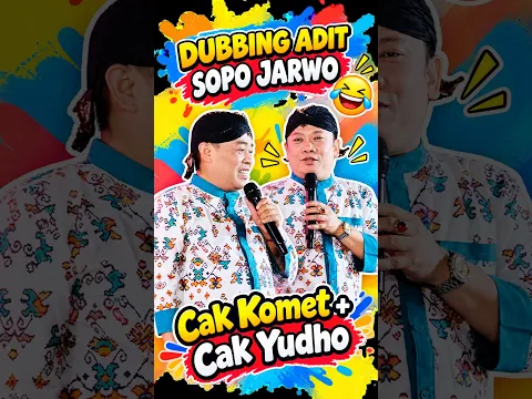 Ngakak, Duet Lucu Cak Komet dan Cak Yudho