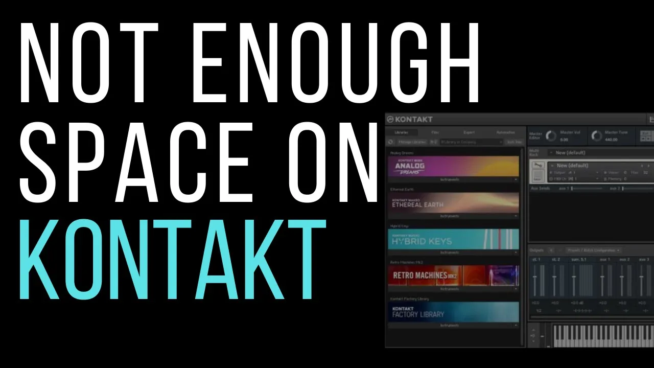 "Kontakt Troubles? Solve Your Space Issues with These Helpful Tips"