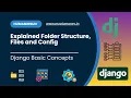 Explained Folder Structure Files and Config Django-Basic Beginner Tamil