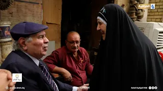 لحظة لقاء الفنان محمد حسين عبد الرحيم بأم جاسم جيران العمر بعد فراق لاكثر من 40 سنة ديرة هلي 