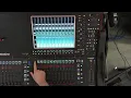 Digico Q225 Template Build Showfile rundown and routing