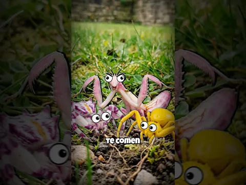3 Animales que se disfrazan de Flores y te COMEN! ☠️ #animales #datoscuriosos #curiosidades