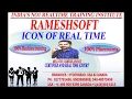 RAMESHSOFT Method reference part 2 static and non static By Ramesh Anapati