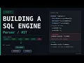 Building a SQL Engine From Scratch stage-2 parser