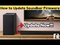How to Update Soundbar Firmware Before It s Too Late