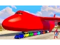 Download Lagu Color Small Cars Transportation on Biggest Airplane w Spiderman - GTA V Mods