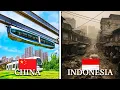 Lagu SATU NEGARA HIDUP DI TAHUN 2050. Inilah Bukti Kecanggihan Transportasi \u0026 Arsitektur China.