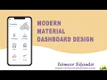 Create a Modern Dashboard in android studio using Material design For all screen sizes