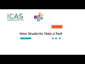 ICAS Assessments product tutorial - How students take a test