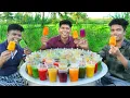 Download Lagu KUCHI ICE RECIPE | Mango Ice, Pineapple, Grapes, Lemon, Orange And More | Village Recipe