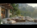 Download Lagu Refreshing Morning In Lake side With Jazz | Positive Jazz With Beautiful Nature For Relaxing, Work