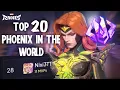 I reached Top 20 as PHOENIX in Marvel Rivals
