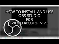 How to Screen Record with Open Broadcaster Software OBS Studio - Online Teaching