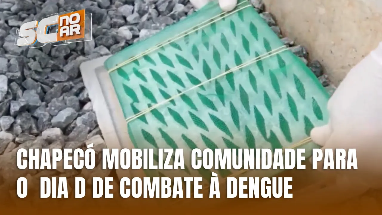 Chapecó realiza ações no Dia D de combate à dengue neste sábado