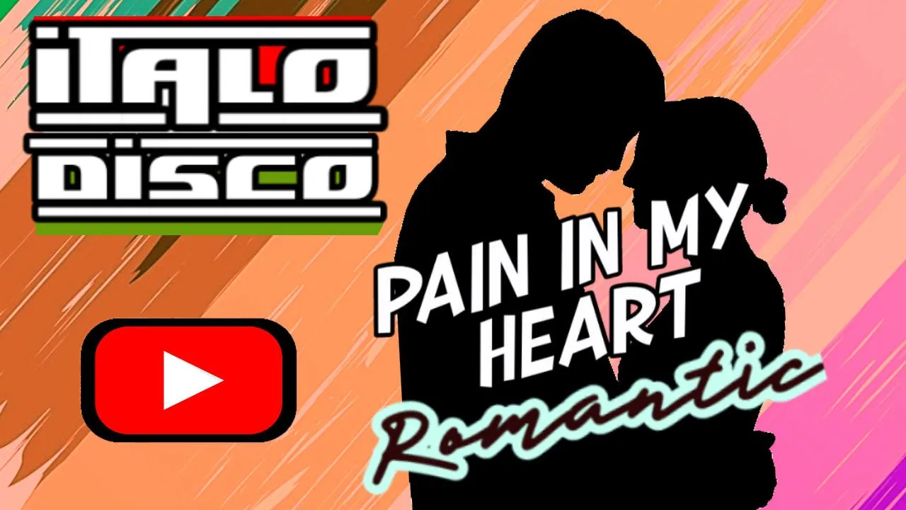 #italomusic #disco #eurodisco-Pain in My Heart Romantic Catchy Melody Italo disco music.