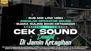 cek sound dangdut koplo full bass glerr clarity