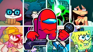 MELTDOWN But Every Turn A Different Character Sings FNF Meltdown But Everyone Sings It 