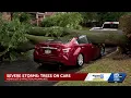 Severe storms hit Milwaukee damaging cars and homes many without power