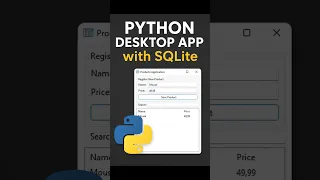 Build a Python Tkinter App with SQLite Search Edit Export CSV