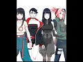 sarada,himawari,sakura,hinata edit💅 #naruto #anime #boruto #manga #sakura #sarada #hinata #himawari