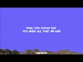Tate McRae - you broke me first (Lyrics)