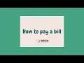 How to Pay a Bill - SCCU Online Banking