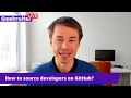 How to source developers on GitHub