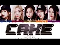 Lagu ITZY - 'CAKE' Lyrics [Color Coded_Han_Rom_Eng]