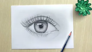 Download Eye How to Draw Eyes | Realistic Eye Drawing Easy MP3