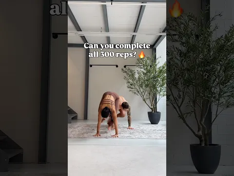 300 REP Full Body Workout Challenge 🔥 No Equipment Needed!