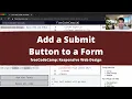 Add a Submit Button to a Form Basic HTML and HTML5 freeCodeCamp