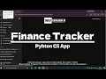 Membuat Aplikasi Phyton Finance Tracker