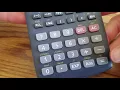 calculator skills fractions