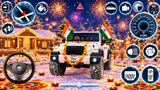 Modified Mahindra TharšGames:Indian White Thar (Gadi Wala Games) Car Game Android Game - #2025