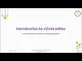 Editor Practical Demo Presentation in Linux OS Part-2
