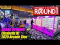 GRAND OPENING Round1 Jersey Gardens arcade tour Elizabeth NJ new March 2025 4K walkthrough