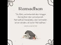 Ya Allah, antarkanlah aku hingga Ramadhan dan antarkanlah Ramadhan kepadaku 🥺😢