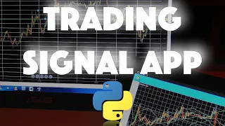 Simple Cryptocurrency Trading Signal App using Python and Streamlit Realtime