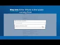 Waste Tracker - How to create a waste record