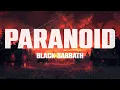 BLACK SABBATH - Paranoid (Lyrics)