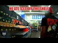 He Locked Himself In A Walmart Bathroom Ate 33 Of Food On A Motorized Scooter