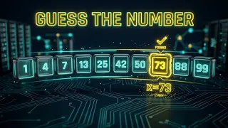 How I Can Guess Your Number in 7 Questions Binary Search