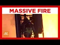 Firefighters battle massive fire at apartment complex in Mesa
