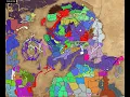 p5 js Total War Warhammer Campaign Data Visualization