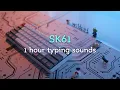 Download Lagu SK61 1 Hour Keyboard Typing Sounds ASMR (No talking, No music, No mid-roll ads)