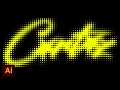 How To Make Halftone Pattern Effect in Adobe Illustrator CC 3 Steps