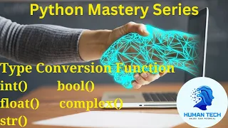 Type Conversion Function in python Python Mastery Series class-5