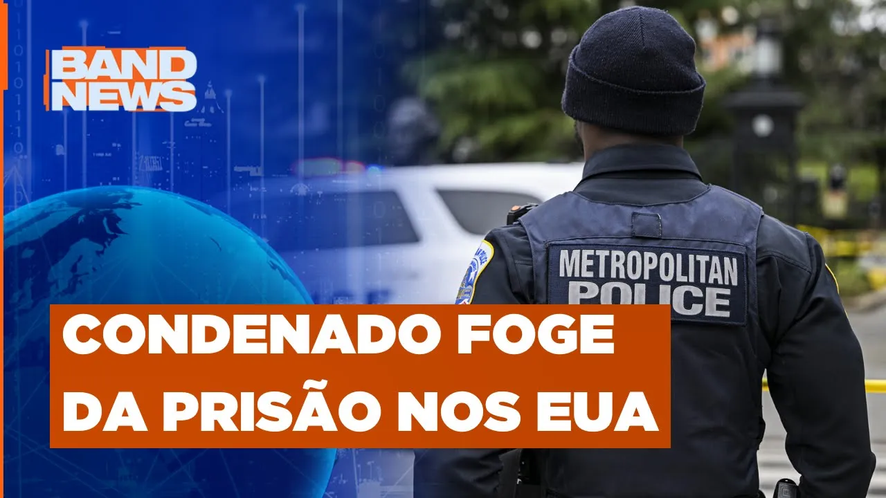 Polícia divulga novas fotos de brasileiro fugitivo | BandNews TV